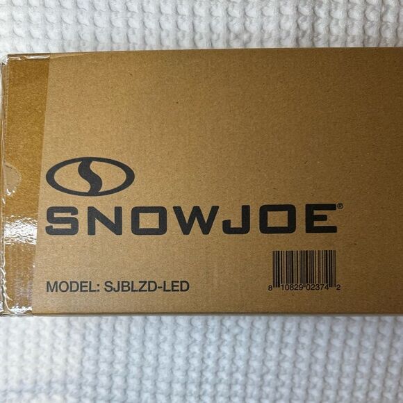 Snow Broom Snow Joe LED 4-In-1 Telescoping Ice Scraper Foam Head Headlights OW - Picture 2 of 7